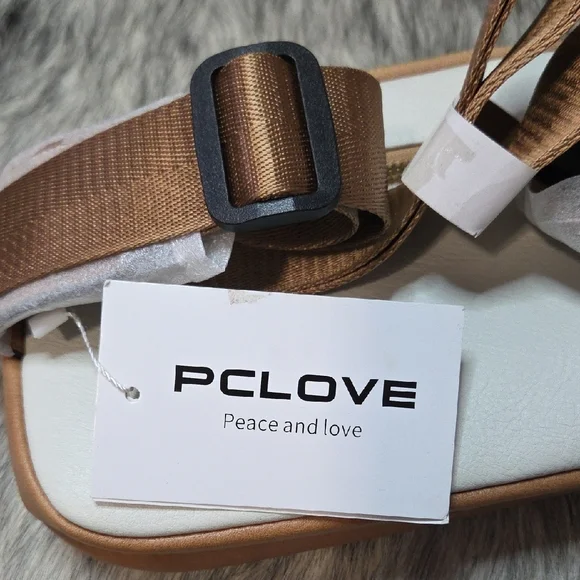 NWT White and Tan Women's Bag - Picture 9 of 11